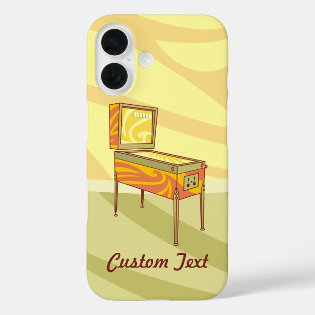 Funda iPhone 16 Pinball Machine (Reverso )