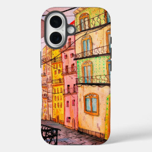 Funda iPhone 16 Pintura callejera de Portugal