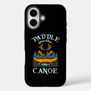 Funda iPhone 16 Piragüismo - Paddle su propia canoa