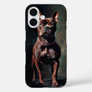 Funda iPhone 16 Pit bull terrier