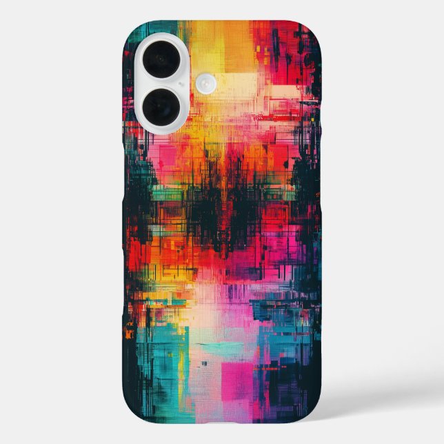 Funda iPhone 16 Pixel Mosaic (Reverso )