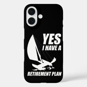 Funda iPhone 16 Plan de Jubilación Capitán de Navegación de Trapez