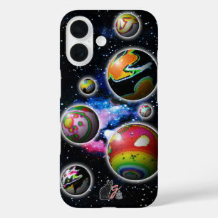 Funda iPhone 16 Planetoides