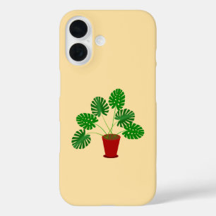 Funda iPhone 16 Planta Día de la Madre Monstera