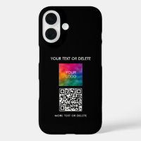Plantilla Cargar su propio código QR de logotipo c