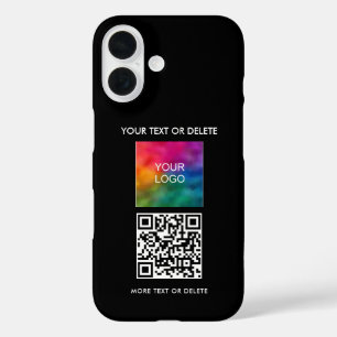 Funda iPhone 16 Plantilla elegante popular Añadir logotipo de enví