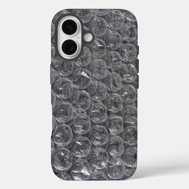 Funda iPhone 16 Plástico de burbujas (Reverso )