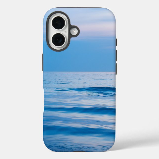 Funda iPhone 16 Playa de Blue Sea Sky (Reverso )