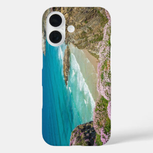 Funda iPhone 16 Playa de Newquay en Cornwall North