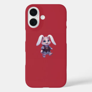Funda iPhone 16 PLP LEPURO - Gráfico del Rey Conejo Guerrero Lindo