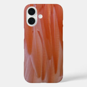 Funda iPhone 16 Plumas de Flamenco en Tonos de Rosa