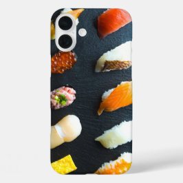 Funda iPhone 16 Plus 10 kinds of sushi