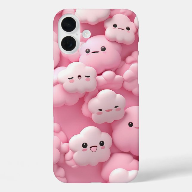 Funda iPhone 16 Plus 3.ª nubes (Reverso )