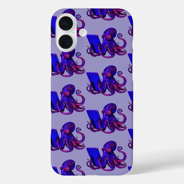 Funda iPhone 16 Plus Adicción a Internet (Reverso )