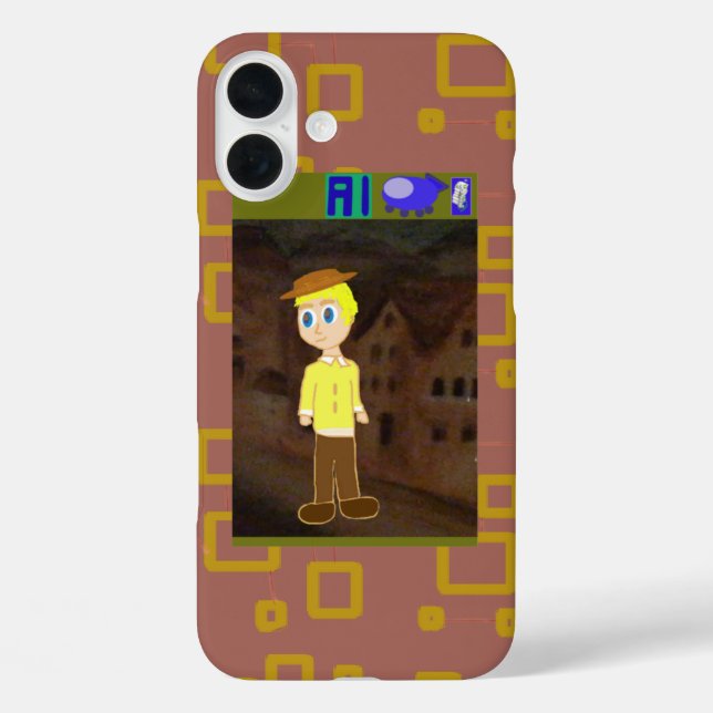 Funda iPhone 16 Plus Al (Reverso )