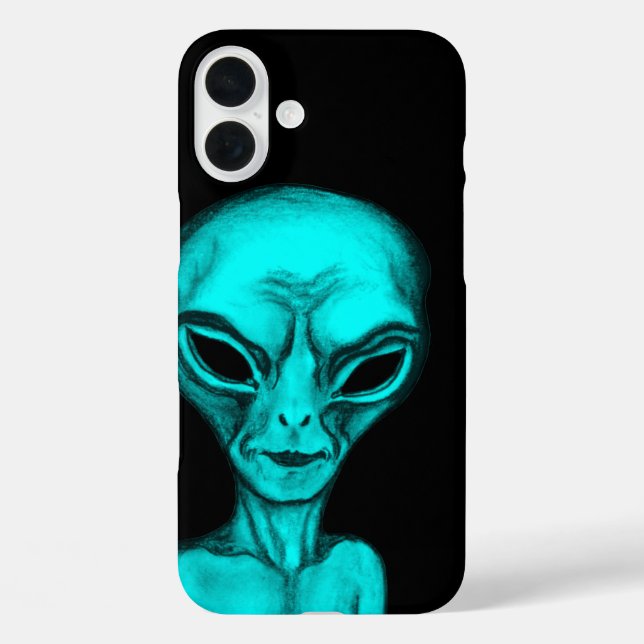 Funda iPhone 16 Plus Alien, quiero creer (Reverso )