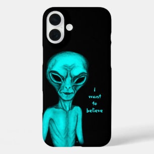 Funda iPhone 16 Plus Alien, quiero creer