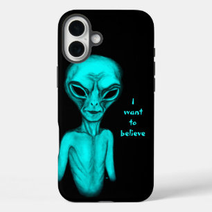 Funda iPhone 16 Plus Alien, quiero creer