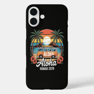 Funda iPhone 16 Plus Aloha Hawái 2026