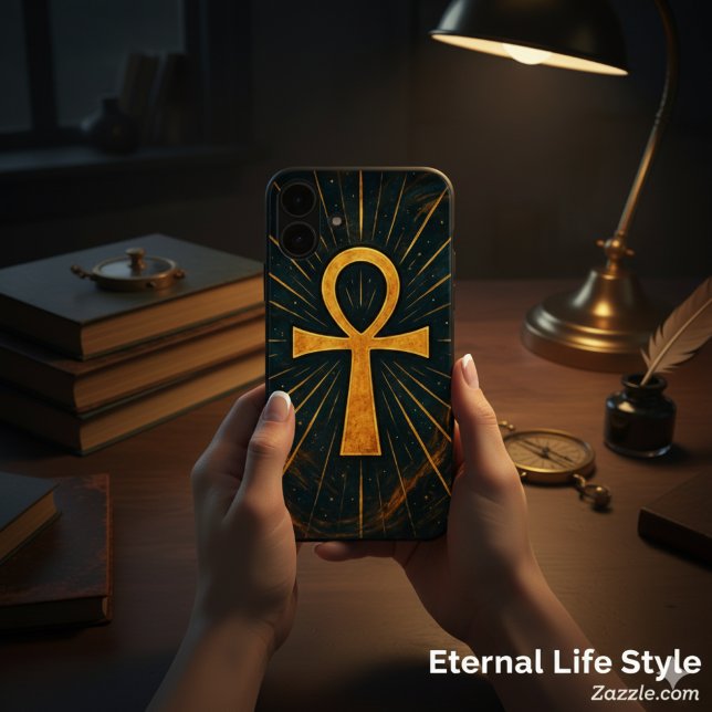 Funda iPhone 16 Plus Anciano Sacro Micstique Radiancia de Oro (Subido por el creador)