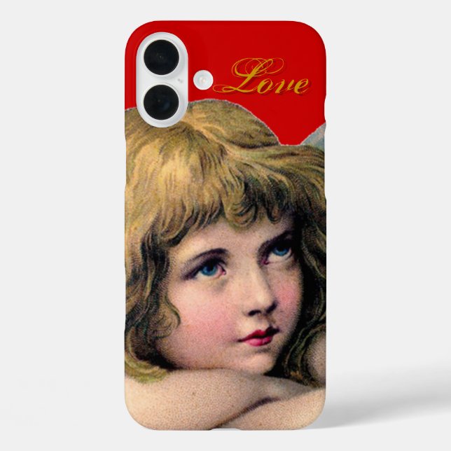Funda iPhone 16 Plus Ángel de la vendimia (Reverso )