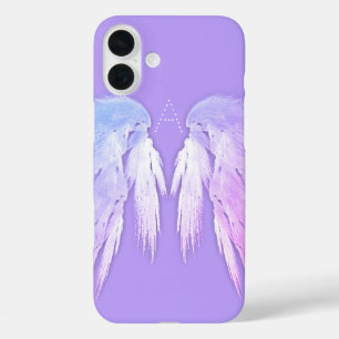 Funda iPhone 16 Plus ANGEL WINGS Fairy Purple Monograma