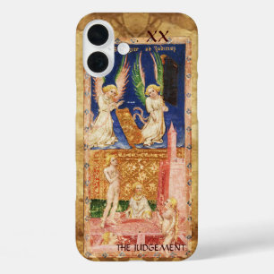 FUNDA iPhone 16 PLUS ANTIQUE RENAISSANCE TAROTS 20 / LA SENTENCIA