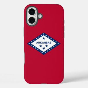 Funda iPhone 16 Plus Apple iPhone 16 Plus Funda-Mate, bandera de Arkans