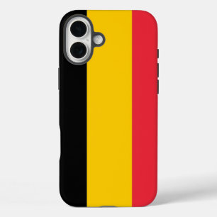 Funda iPhone 16 Plus Apple iPhone 16 Plus Mate, bandera de Bélgica