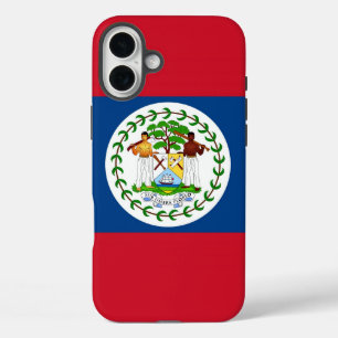 Funda iPhone 16 Plus Apple iPhone 16 Plus Mate, bandera de Belice