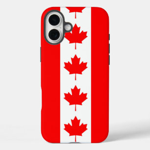 Funda iPhone 16 Plus Apple iPhone 16 Plus Mate, bandera de Canadá