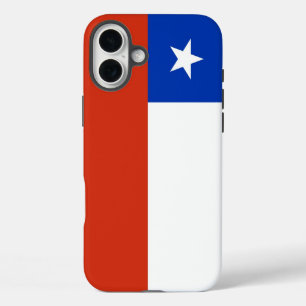 Funda iPhone 16 Plus Apple iPhone 16 Plus Mate, bandera de Chile