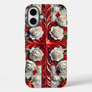 Funda iPhone 16 Plus Apple iPhone 16 Plus Mate, bandera de colores de I