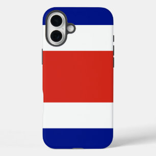 Funda iPhone 16 Plus Apple iPhone 16 Plus Mate, bandera de Costa Rica