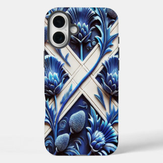 Funda iPhone 16 Plus Apple iPhone 16 Plus Mate, Cardos Escoceses
