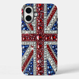 Funda iPhone 16 Plus Apple iPhone 16 Plus Mate, colores del Reino Unido