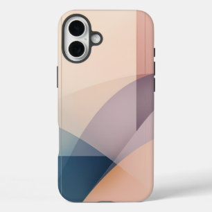 Funda iPhone 16 Plus Armonía Etérea Arte Abstracto de Colores Pastel Di