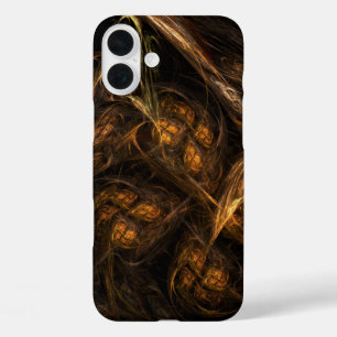 Funda iPhone 16 Plus Arte abstracto de la Madre Tierra