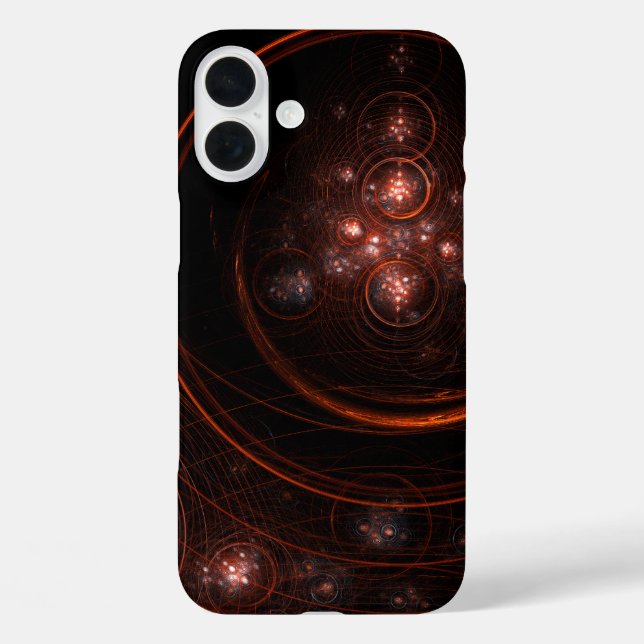 Funda iPhone 16 Plus Arte abstracto de Starlight (Reverso )