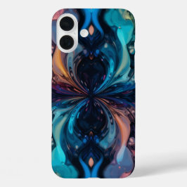 Funda iPhone 16 Plus Arte abstracto texturizado