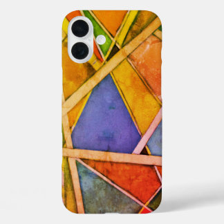 Funda iPhone 16 Plus Arte fino colorido y abstracto