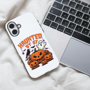 Funda iPhone 16 Plus Atormentado por 67 Fantasmas Divertidos y Calabaza