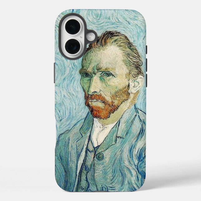 Funda iPhone 16 Plus Autoretrato Van Gogh (Reverso )