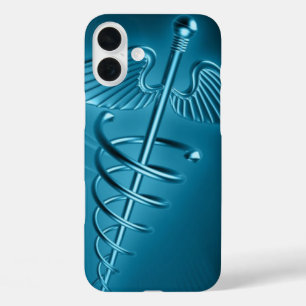 Funda iPhone 16 Plus Azul de Asclepio