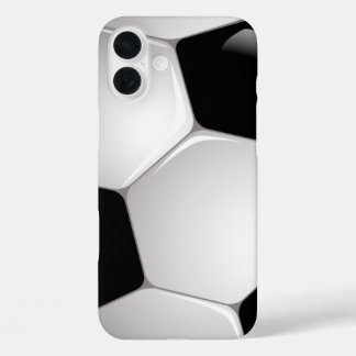 Funda iPhone 16 Plus Balón de fútbol