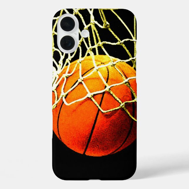 Funda iPhone 16 Plus Baloncesto (Reverso )