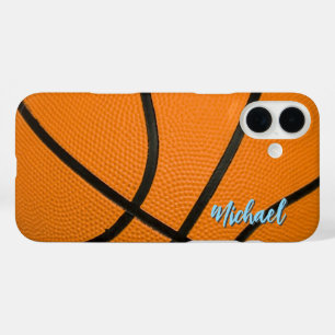 Funda iPhone 16 Plus Baloncesto Su Nombre Información Personal