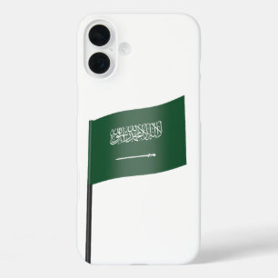 Funda iPhone 16 Plus Bandera de Arabia Saudita