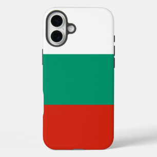Funda iPhone 16 Plus Bandera de Bulgaria