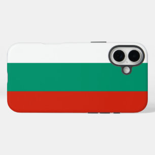 Funda iPhone 16 Plus Bandera de Bulgaria